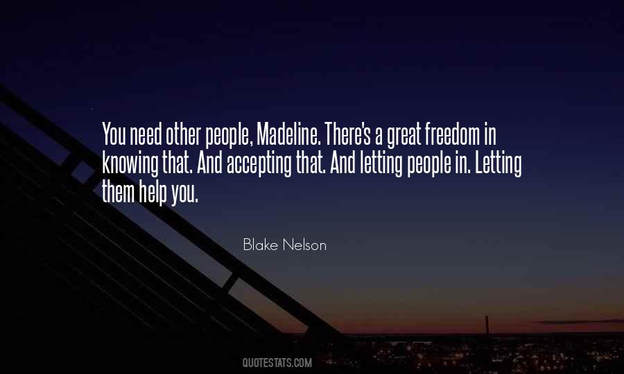 Blake Nelson Quotes #203585