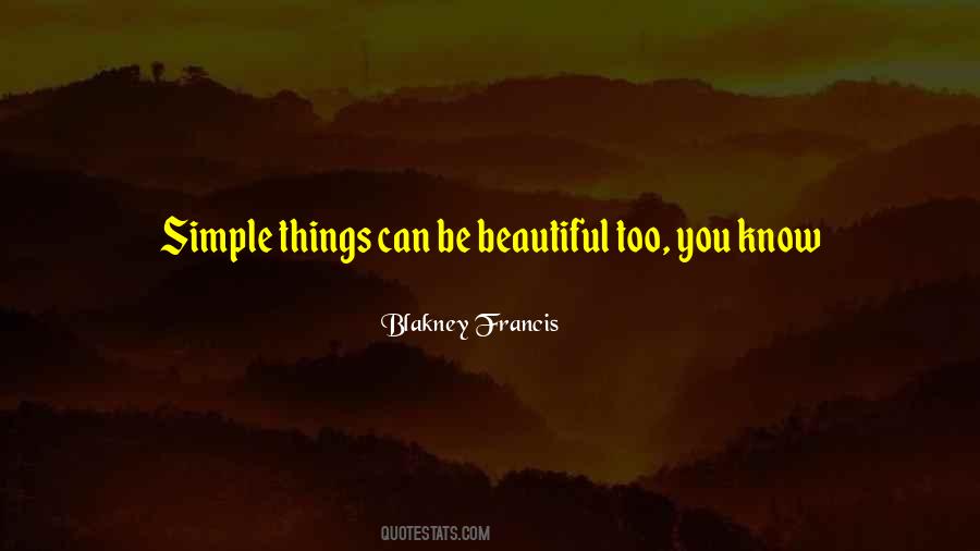 Blakney Francis Quotes #1572172