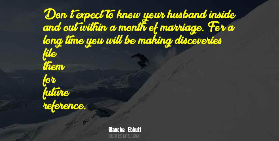 Blanche Ebbutt Quotes #1613810