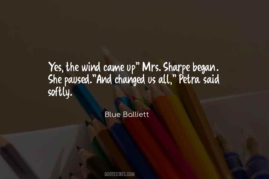 Blue Balliett Quotes #1644694