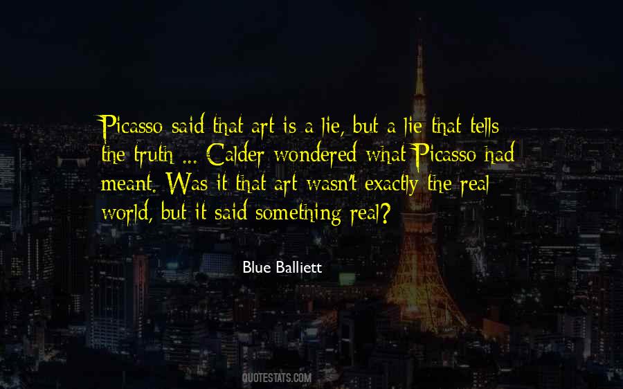 Blue Balliett Quotes #959499