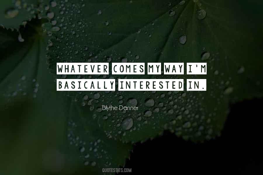 Blythe Danner Quotes #1004494