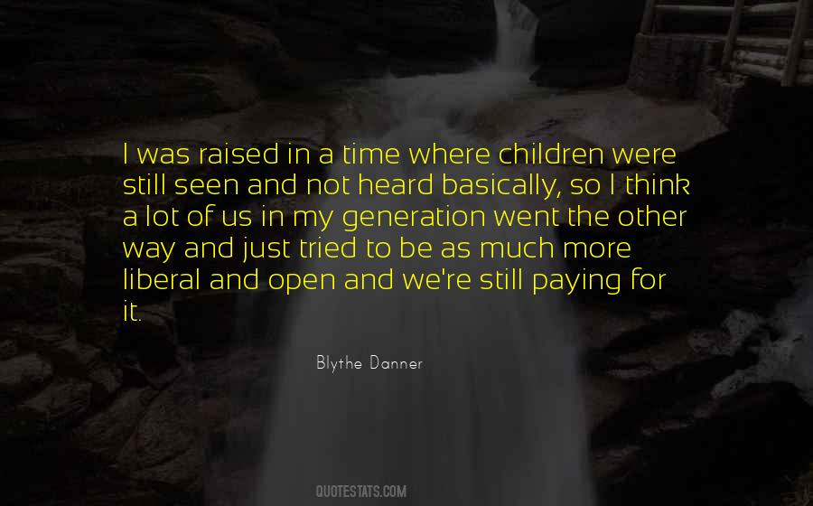 Blythe Danner Quotes #397485