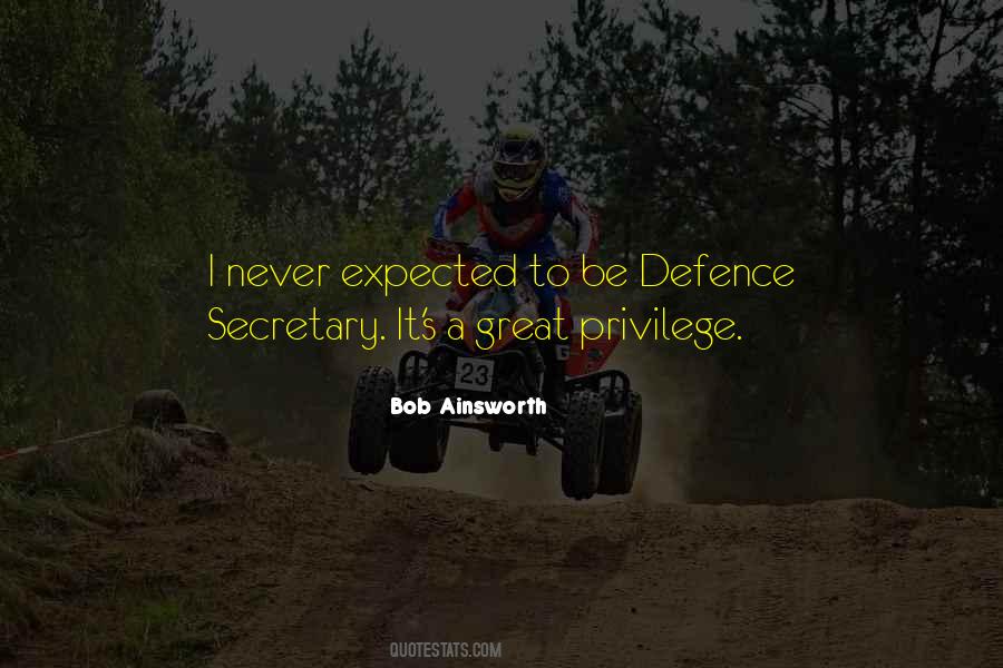 Bob Ainsworth Quotes #1311644