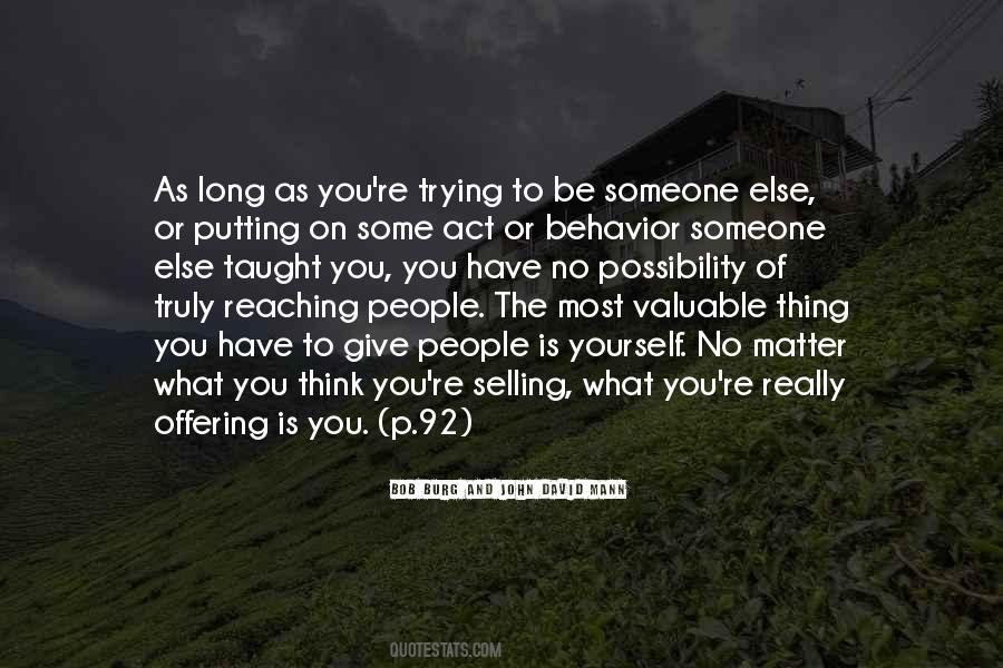 Bob Burg And John David Mann Quotes #665244 Bob Burg And John David Mann Quotes #665244