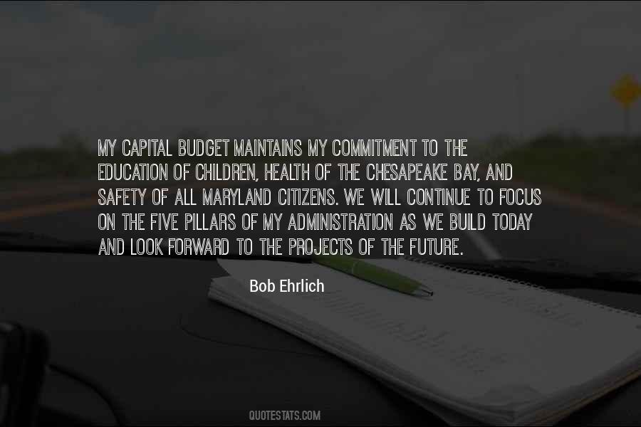Bob Ehrlich Quotes #48141