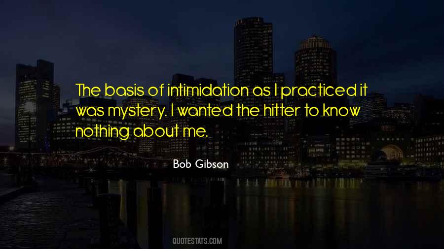 Bob Gibson Quotes #531646