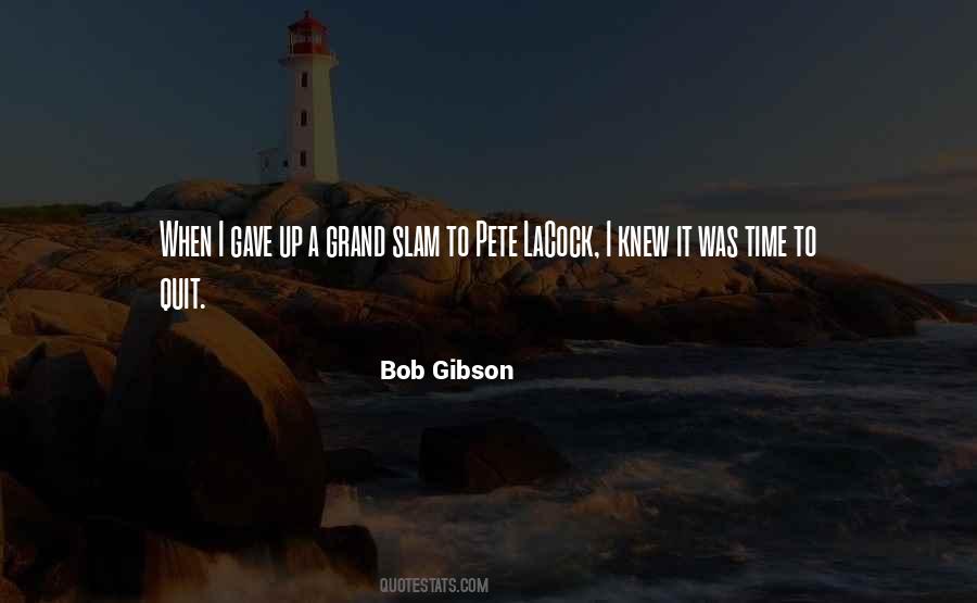 Bob Gibson Quotes #992561