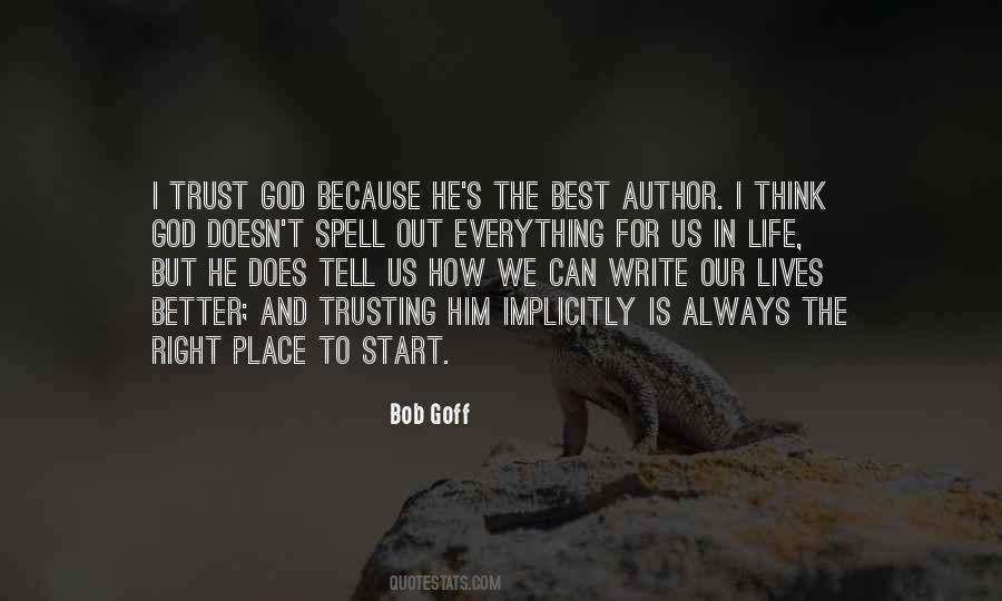 Bob Goff Quotes #1575088