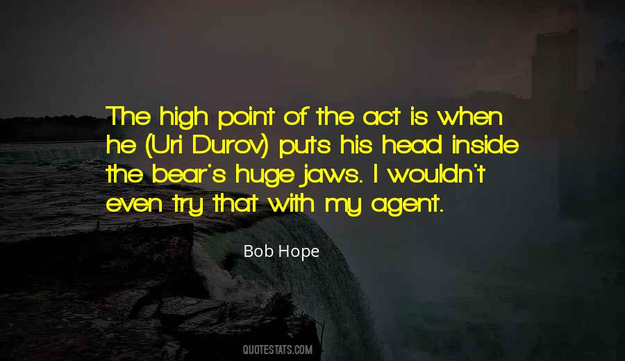 Bob Hope Quotes #864088