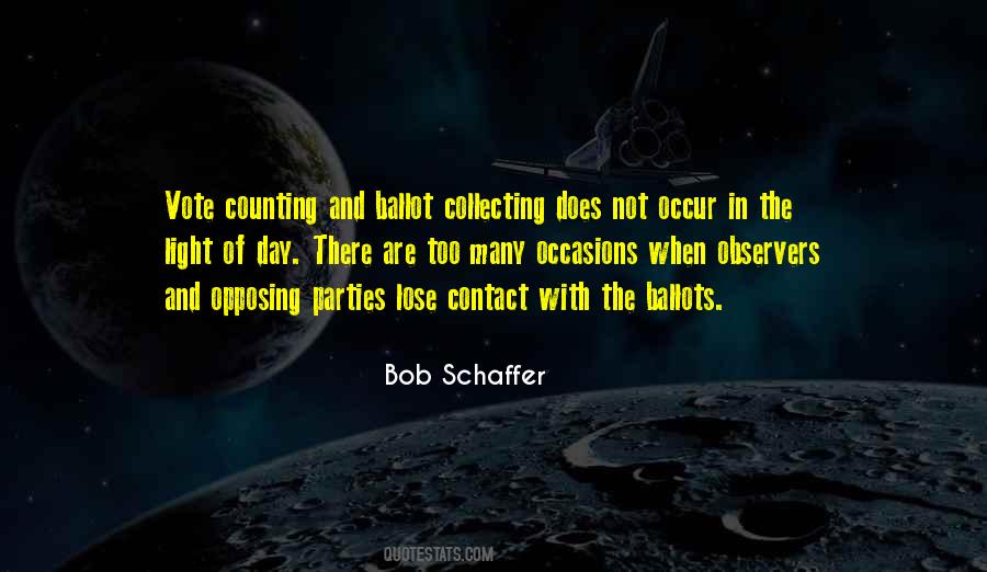 Bob Schaffer Quotes #737453