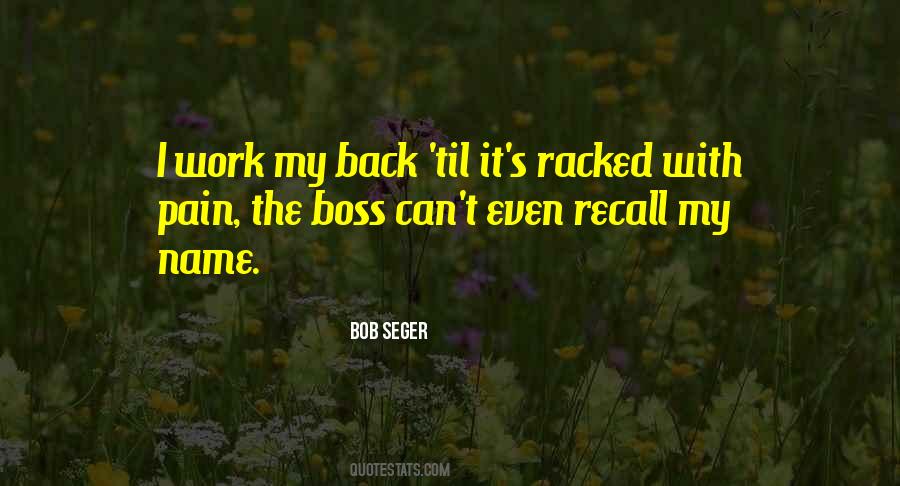Bob Seger Quotes #1127272