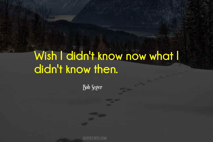 Bob Seger Quotes #585172