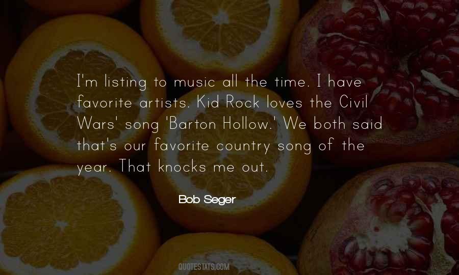 Bob Seger Quotes #879777