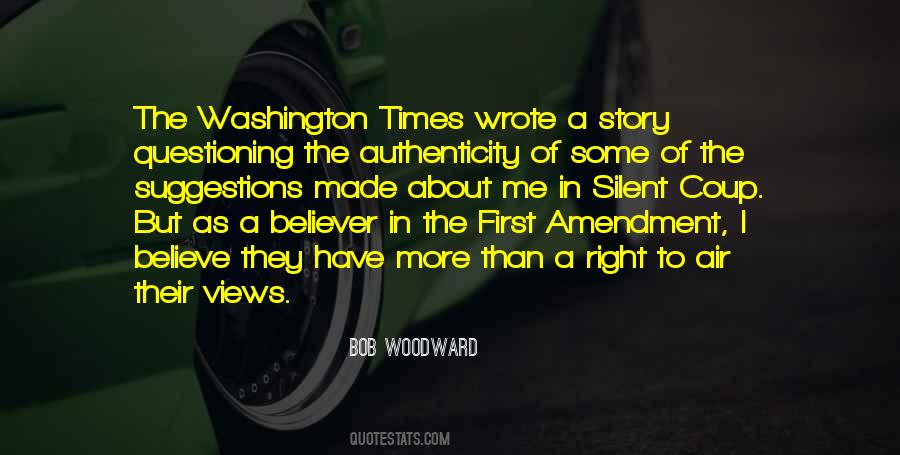 Bob Woodward Quotes #4273