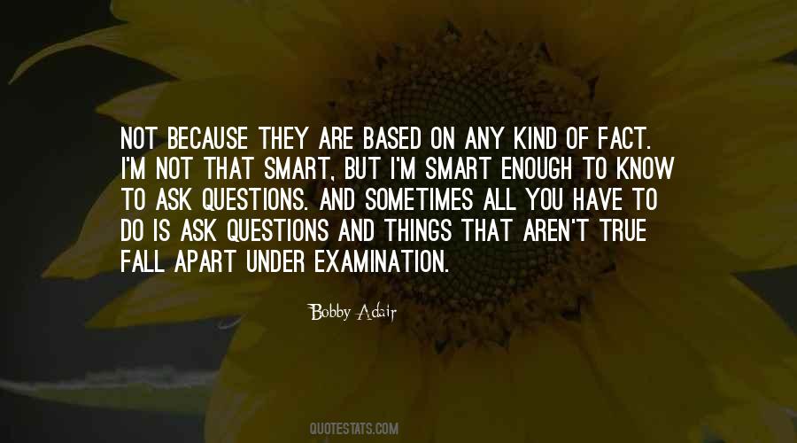 Bobby Adair Quotes #1189255