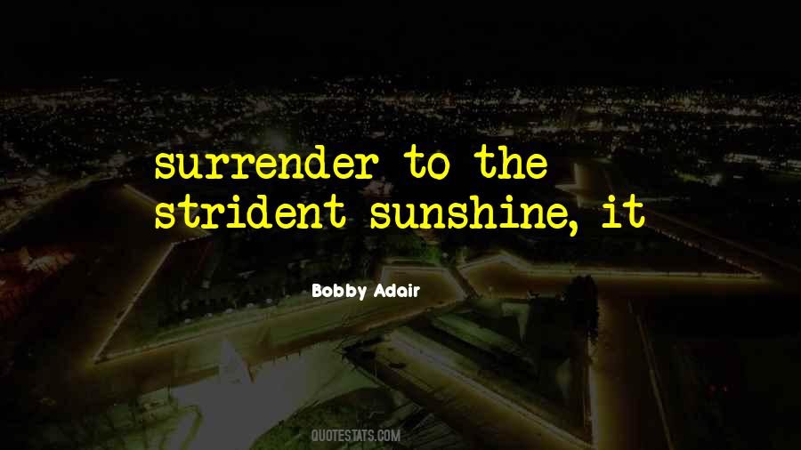 Bobby Adair Quotes #1213650