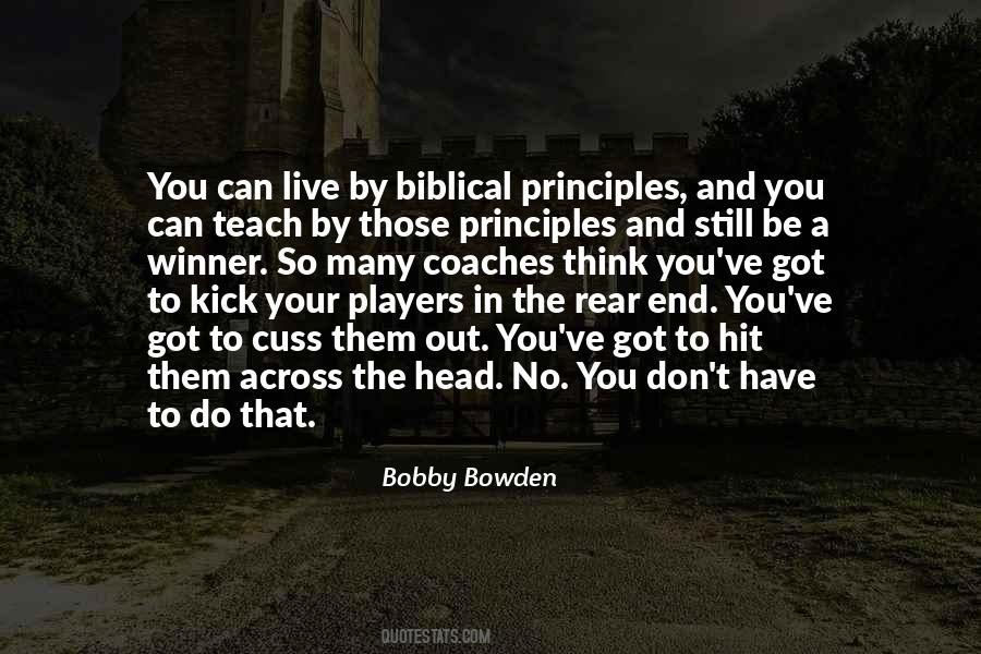 Bobby Bowden Quotes #1201050