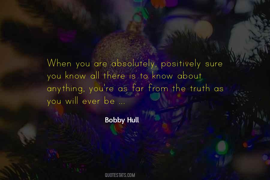 Bobby Hull Quotes #138640