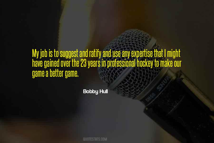 Bobby Hull Quotes #644812