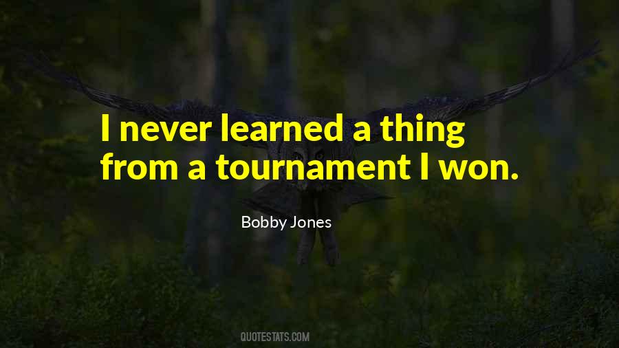 Bobby Jones Quotes #1456464