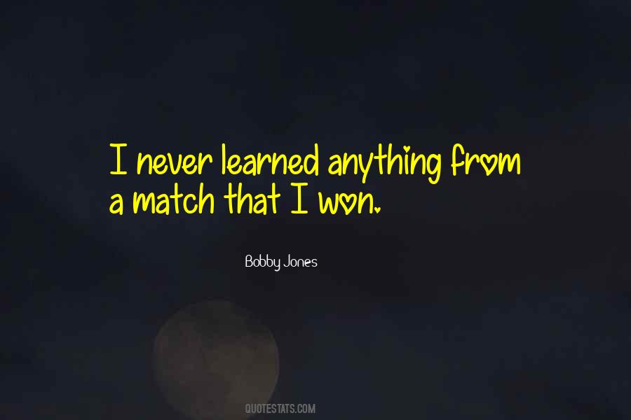 Bobby Jones Quotes #444336