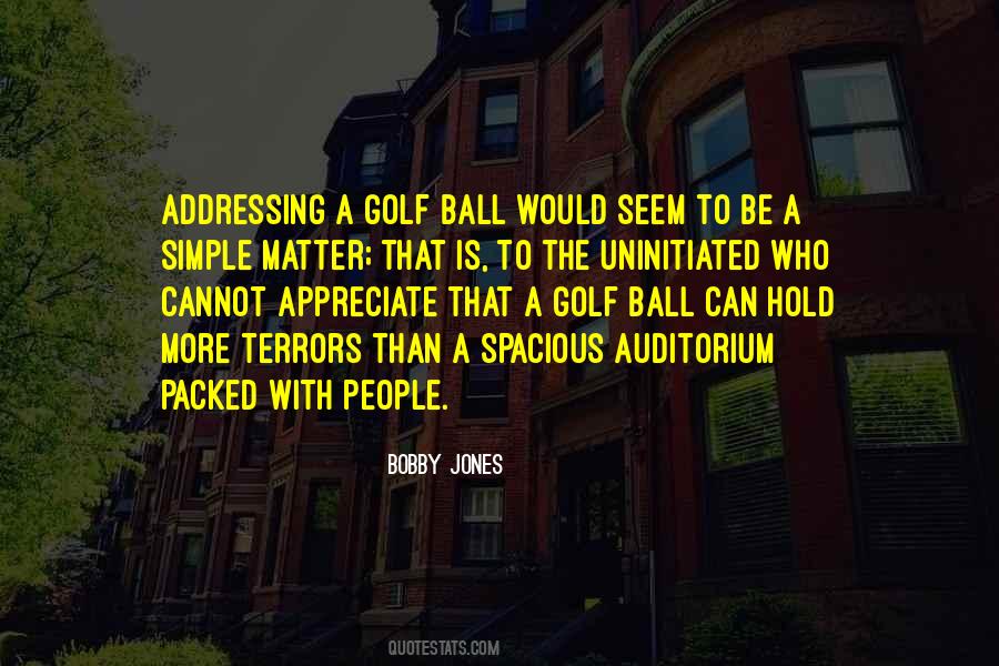 Bobby Jones Quotes #565242