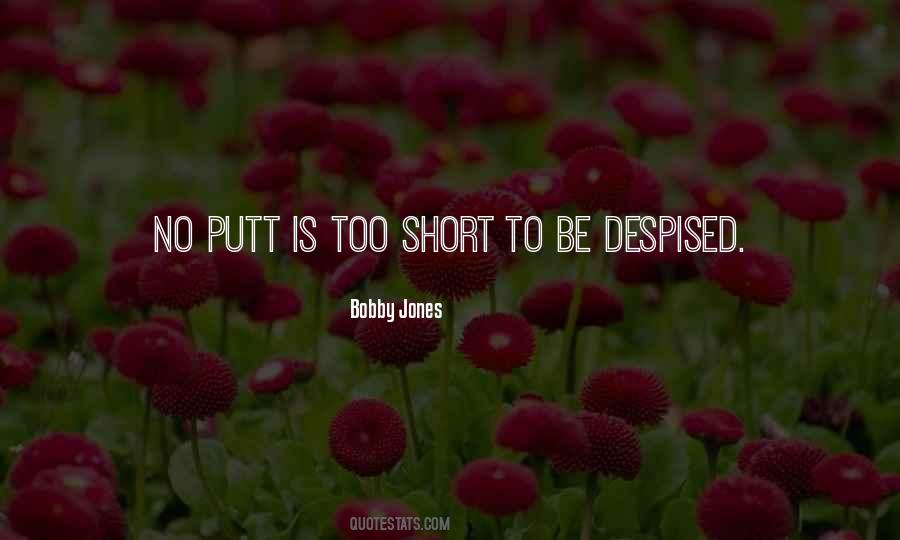 Bobby Jones Quotes #737261