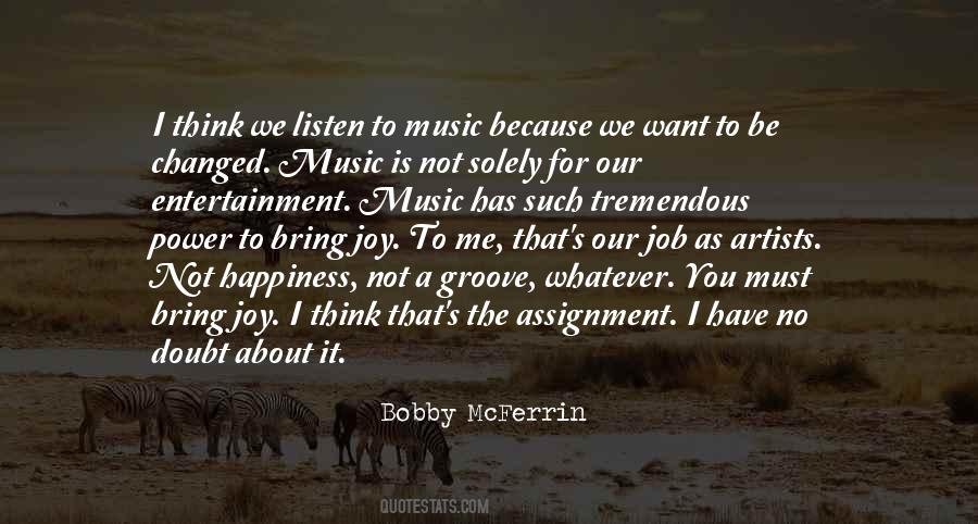 Bobby McFerrin Quotes #1503565