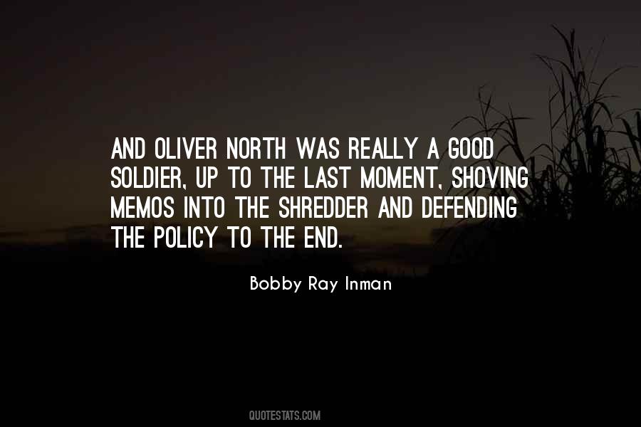 Bobby Ray Inman Quotes #37119
