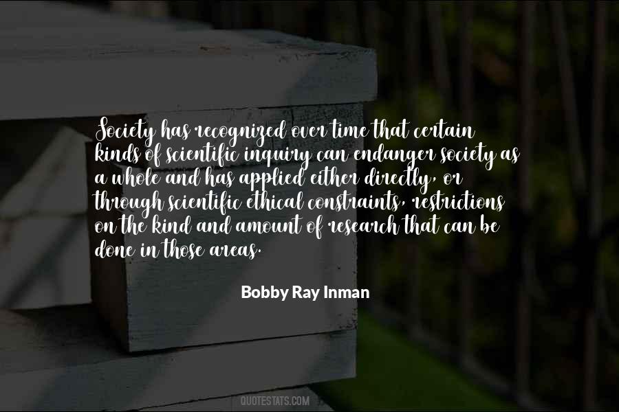 Bobby Ray Inman Quotes #641453