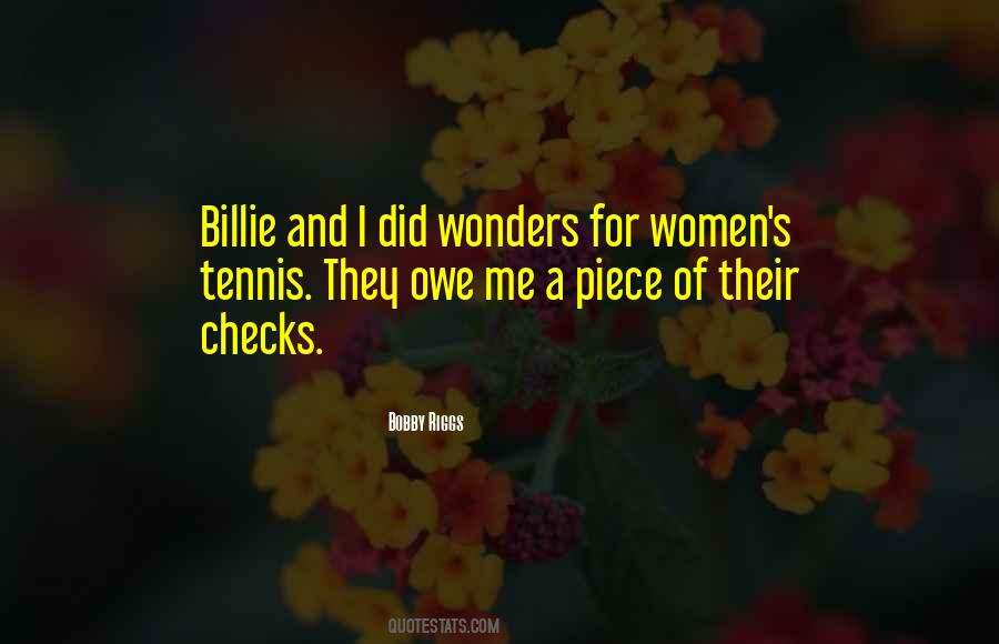Bobby Riggs Quotes #318578 Bobby Riggs Quotes #318578
