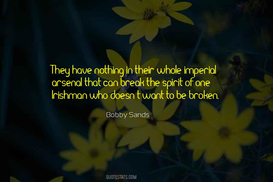 Bobby Sands Quotes #724352