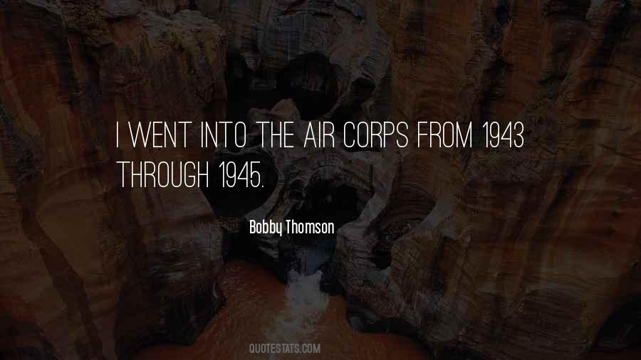 Bobby Thomson Quotes #343710