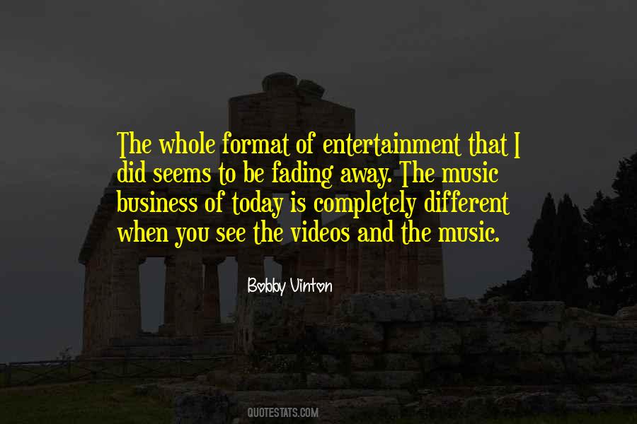 Bobby Vinton Quotes #1435105