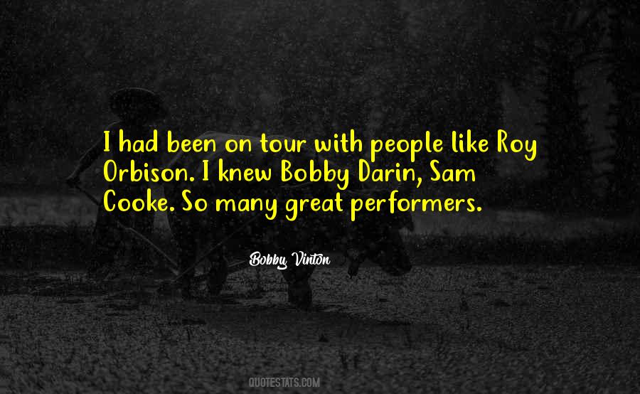 Bobby Vinton Quotes #1486199