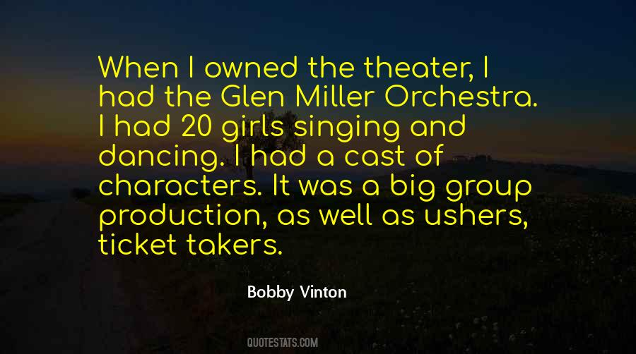 Bobby Vinton Quotes #1529191