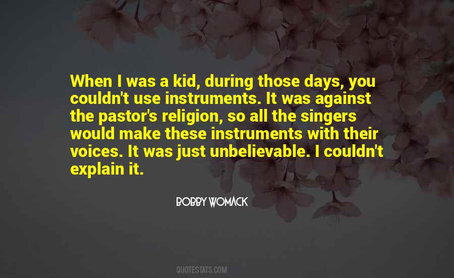 Bobby Womack Quotes #258913 Bobby Womack Quotes #258913