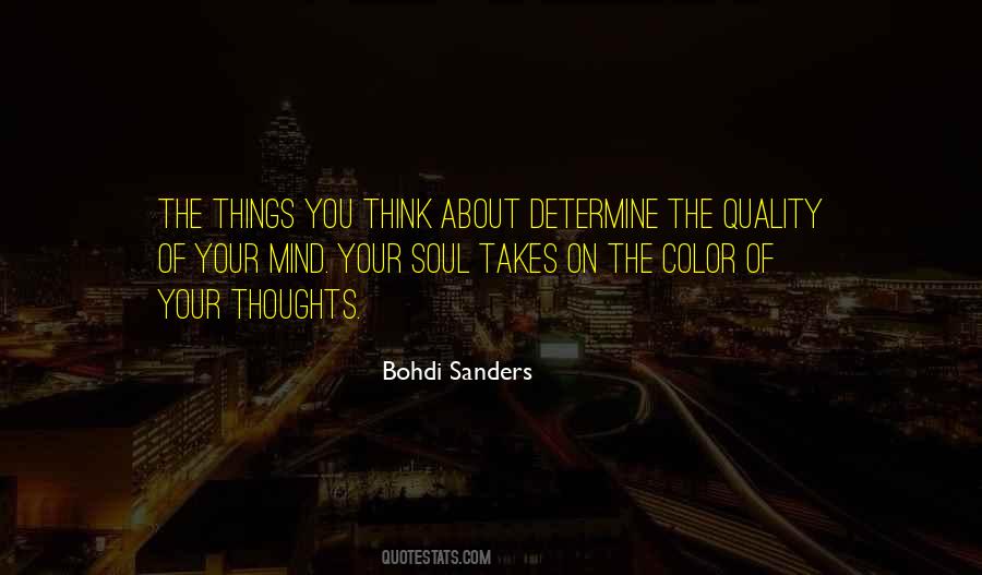 Bohdi Sanders Quotes #1579763