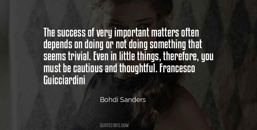 Bohdi Sanders Quotes #1869444