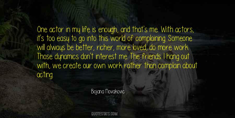 Bojana Novakovic Quotes #850637