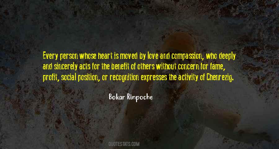 Bokar Rinpoche Quotes #10334