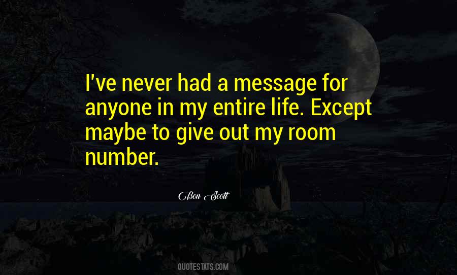 Bon Scott Quotes #1220859