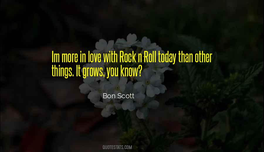 Bon Scott Quotes #549605