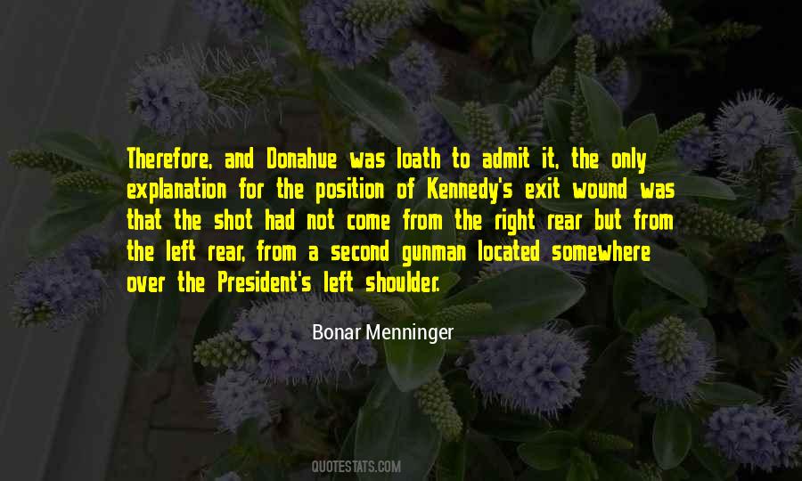 Bonar Menninger Quotes #557919 Bonar Menninger Quotes #557919