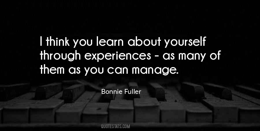 Bonnie Fuller Quotes #199945
