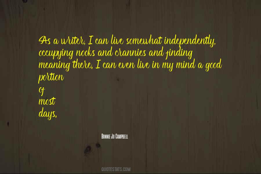 Bonnie Jo Campbell Quotes #1016511