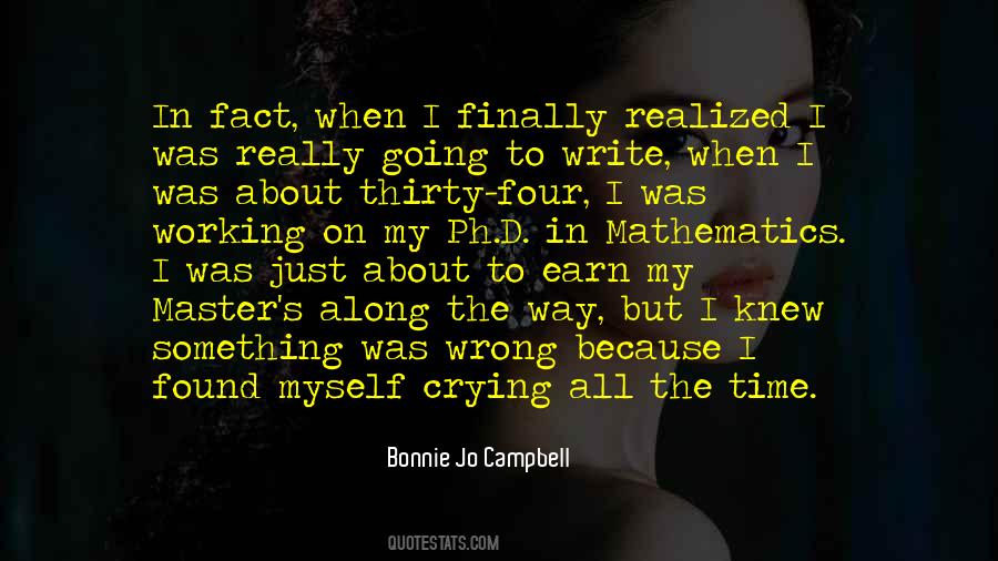 Bonnie Jo Campbell Quotes #1684969