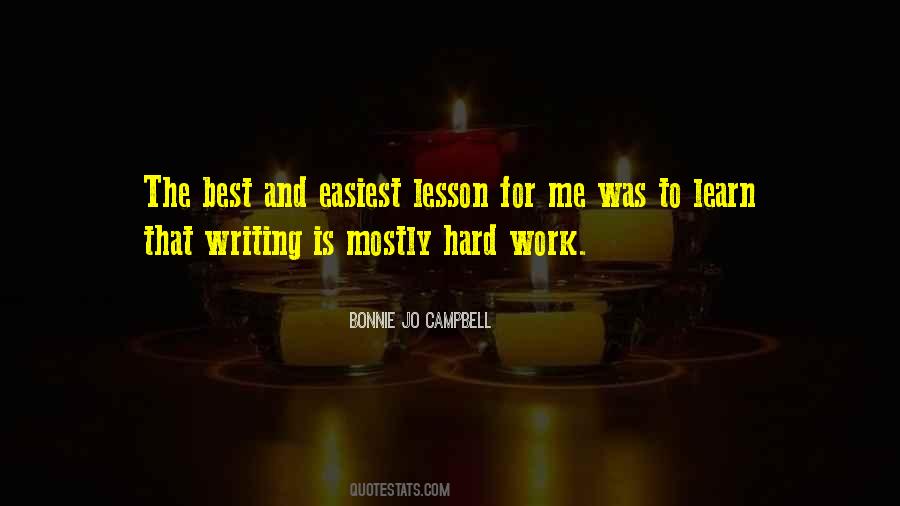 Bonnie Jo Campbell Quotes #874639