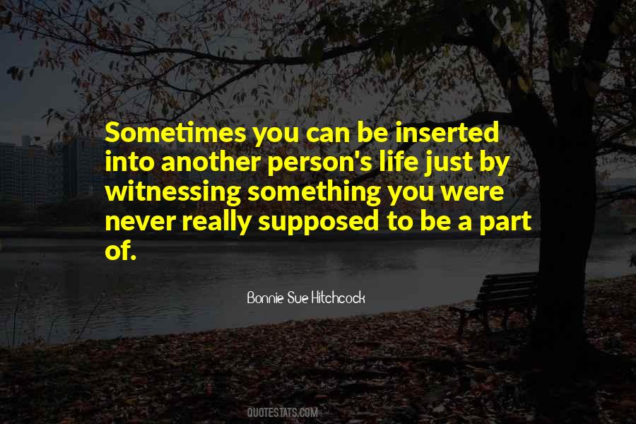 Bonnie-Sue Hitchcock Quotes #772133 Bonnie-Sue Hitchcock Quotes #772133